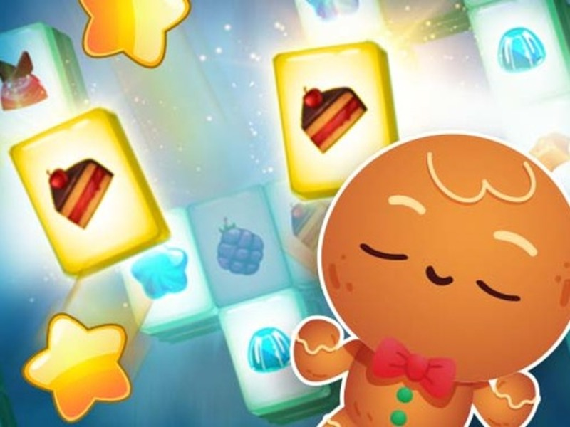 Gêm Quest Mahjong: Anturiaethau Candyland ar-lein