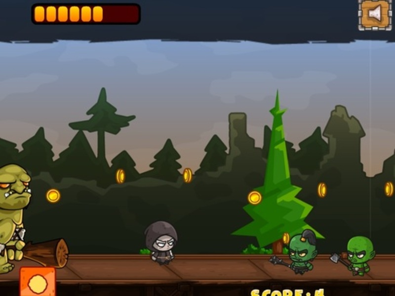 Gêm Ymosodiad goblin gwyrdd ar-lein