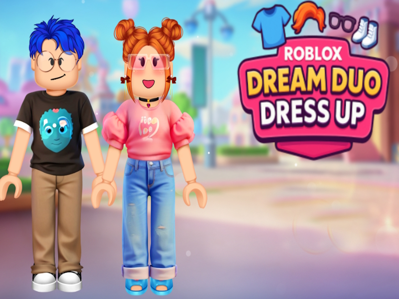 Gêm Deuawd Breuddwyd Roblox Gwisgo i Fyny ar-lein