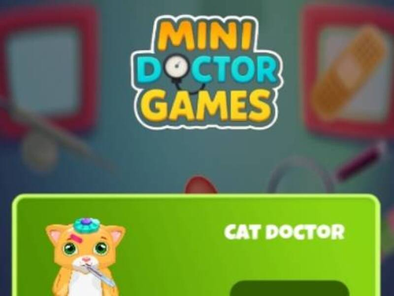 Gêm Gemau Meddygon Mini ar-lein
