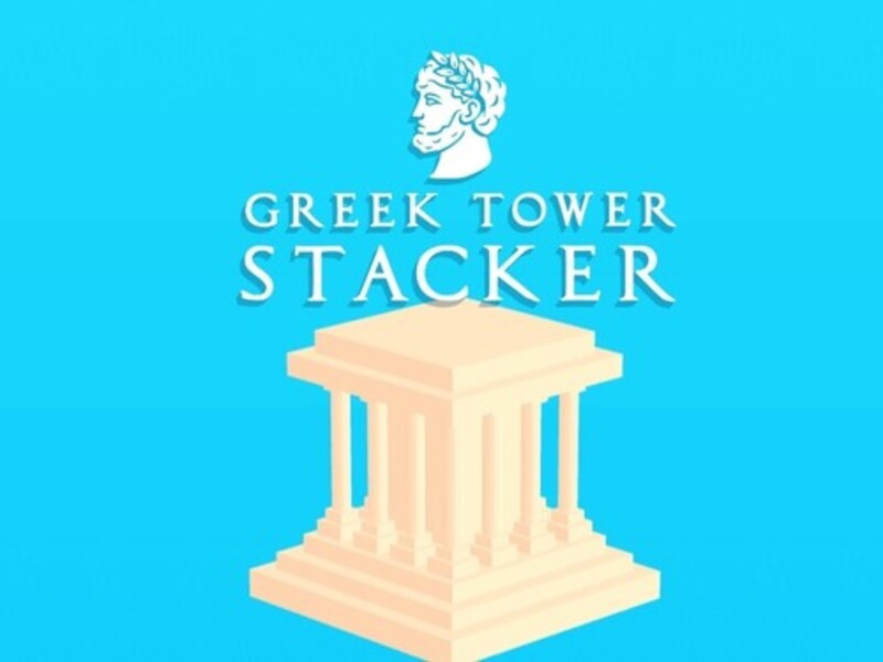 Gêm Stacker Twr Gwlad Groeg ar-lein