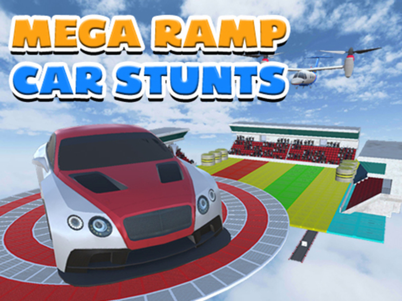 Gêm Styntiau car mega ramp ar-lein