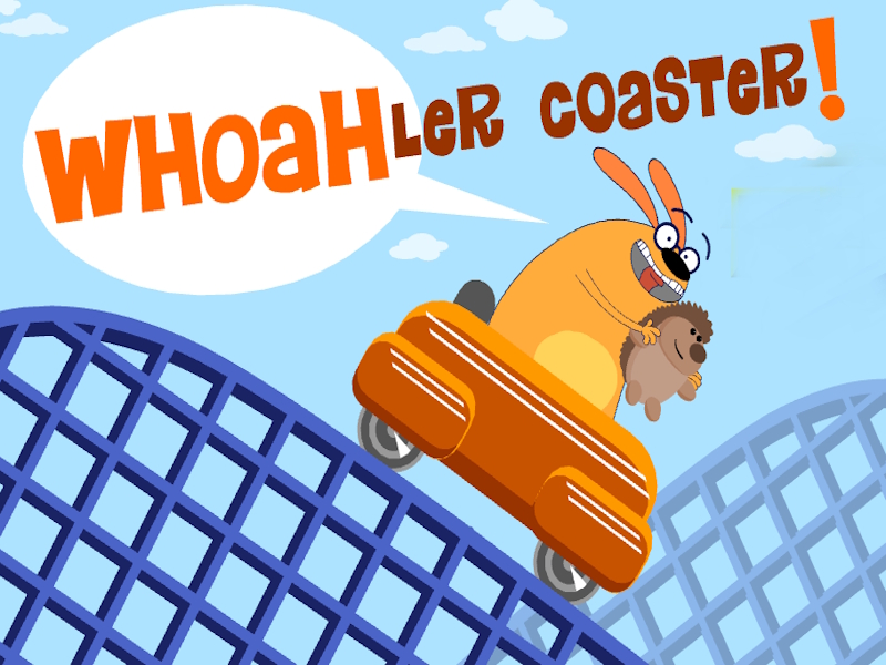 Gêm Whoa gadael coaster! ar-lein