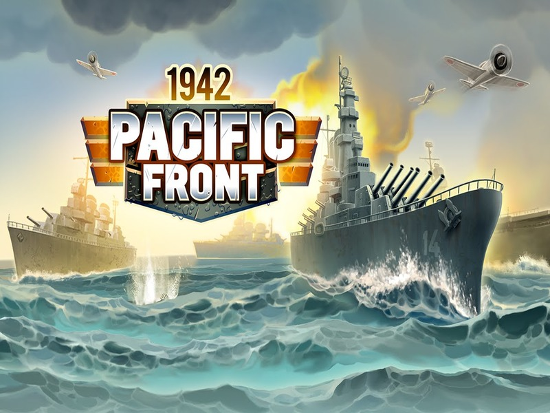 Gêm 1942 Ffrynt y Môr Tawel ar-lein