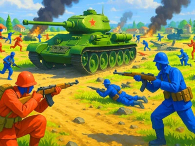 Gêm Operation Flashpoint: Coch- Rhyfel Glas ar-lein