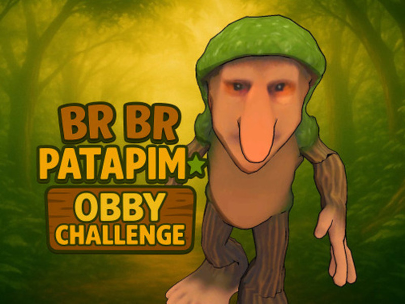 Gêm Br Br Patapim: Her Obby ar-lein