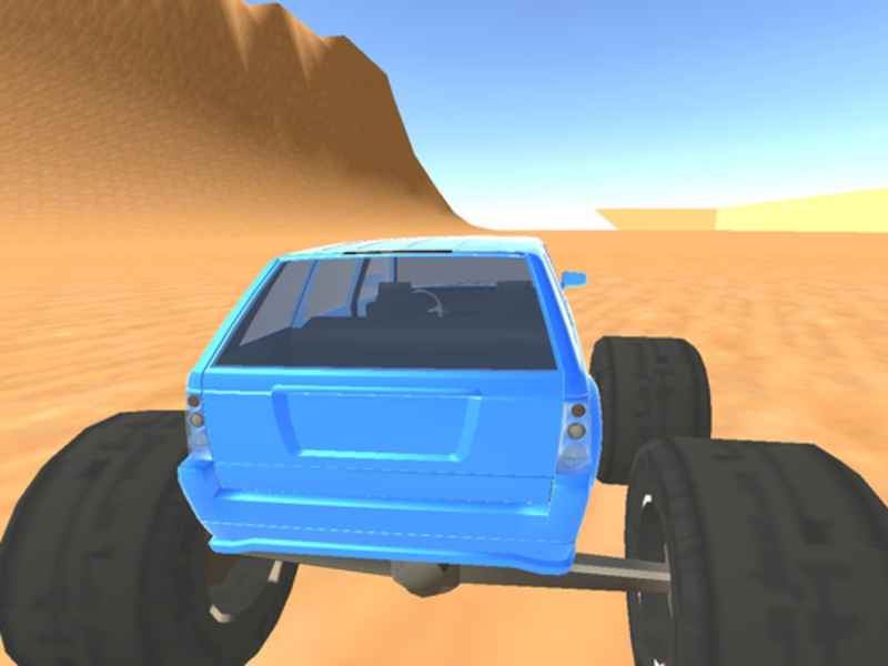 Gêm Heddlu vs Bandits Monster Truck ar-lein
