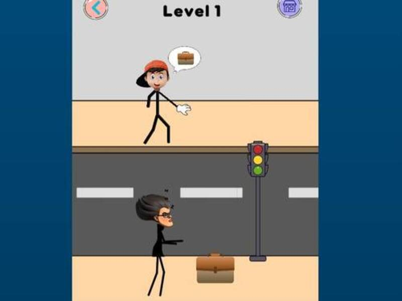Gêm Gemau Stickman Pos Athro ar-lein