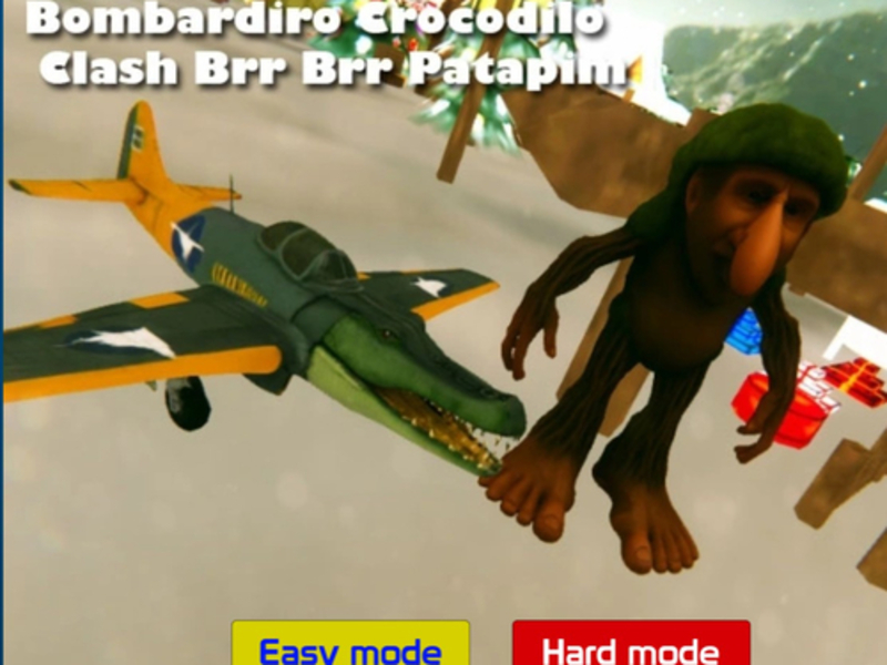Gêm Clash Crocodilo Bombardiro Brr Brr Patapim ar-lein