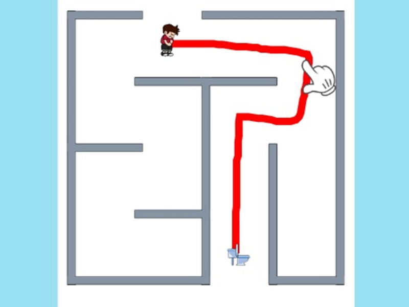 Gêm Rush Toilet Rush Dianc Maze ar-lein