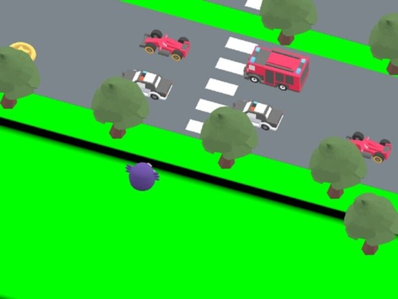 Gêm Crosser ffordd ar-lein